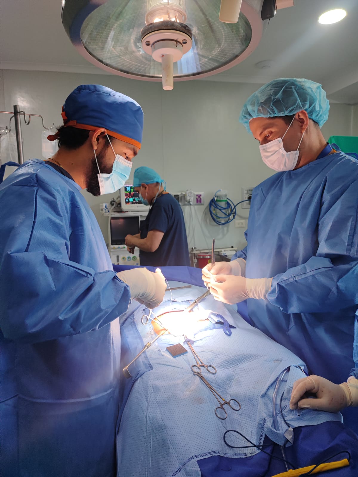 Reparo de Hernia inguinal derecha